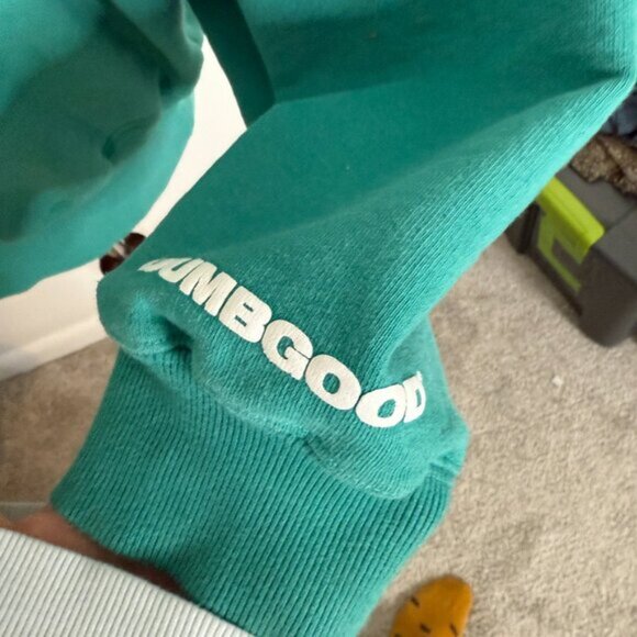 DUMBGOOD Keroppi Sanrio Sweatshirt Crewneck Oversize Large Hello Kitty - Picture 8 of 11